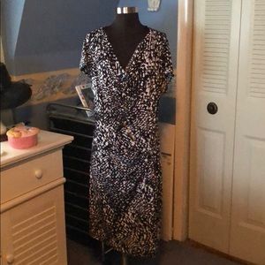 Size 24 dress ruched to side
